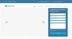 Desktop Screenshot of insuma.com.co